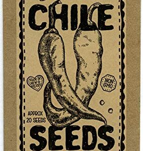 Hatch Chile Seeds from Chile Revival - Qty 80 (4 Pack-One of Each Heat Level)