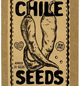 Hatch Chile Seeds from Chile Revival - Qty 80 (4 Pack-One of Each Heat Level)