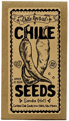 Hatch Chile Seeds from Chile Revival - Qty 80 (4 Pack-One of Each Heat Level)