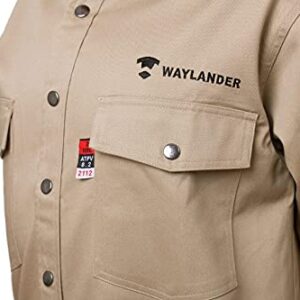 Waylander BROKK Welding FR Flame Resistant Long Sleeve Shirt for Men 9Oz Welding Shirt