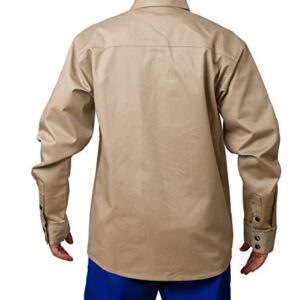 Waylander BROKK Welding FR Flame Resistant Long Sleeve Shirt for Men 9Oz Welding Shirt