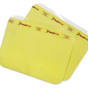 Strapless Large Yellow ReadiMask Respirator 10-Pack