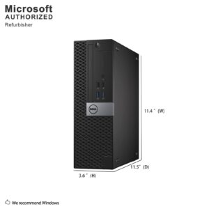 Dell OptiPlex 7040 SFF Computer Desktop PC, Intel Core i5 6500 3.2GHz Processor, 32GB Ram, 1TB SSD,Wireless Keyboard & Mouse, WiFi | Bluetooth, HDMI, Windows 10 Professional (Renewed)