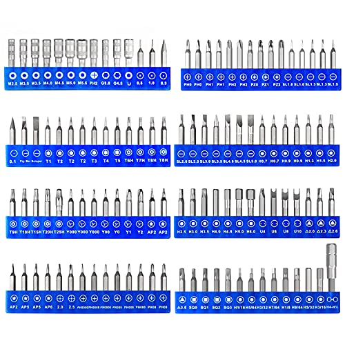 HengTianMei Precision Screwdriver Set with Ratchet Wrench 126 in 1 Screwdriver Magnetic Screwdriver Kit Professional Electronics Repair Tool Kit for Repair Computer, PC, Laptop, Xbox (H101)