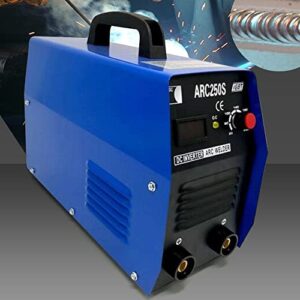 mini arc-250s welding machine mma electric dc inverter welder 110v 250a (a)