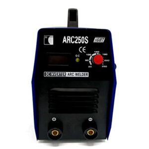 Mini ARC-250S Welding Machine MMA Electric DC Inverter Welder 110V 250A (A)