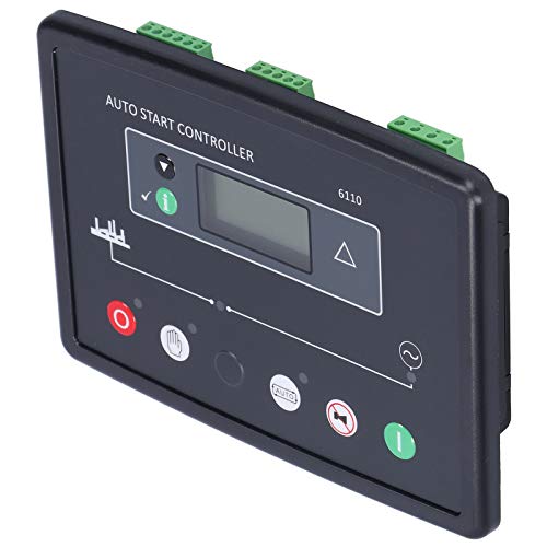 Eujgoov DSE6110 LCD Display Screen Generator Automatic Controller Module Electronic Power Controller Module 8V-35V DC