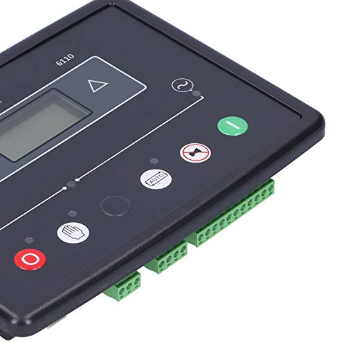 Eujgoov DSE6110 LCD Display Screen Generator Automatic Controller Module Electronic Power Controller Module 8V-35V DC