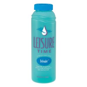 LEISURE TIME Spa Care Bundle - Bright and Clear Cleanser (32 fl Oz) + B Defender (1 Quart)