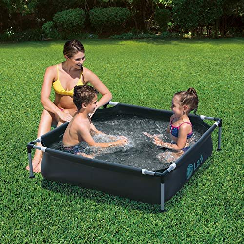 Lark Metal Frame Sport Splash Swimming Outdoor Patio Pool for Kids (4 ft.)