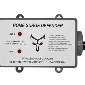 Whole House Surge Protector Lightning Shield and Home EMP Protection