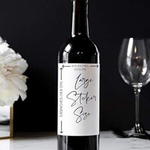 Pregnancy Reveal Wine Label for Family and Friends, Baby Announcements Gifts, Wine Bottle Stickers, We're Having a Baby Cards, Promoted to Grandfather, Im Pregnant