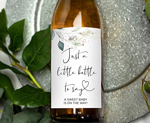 Pregnancy Reveal Wine Label for Family and Friends, Baby Announcements Gifts, Wine Bottle Stickers, We're Having a Baby Cards, Promoted to Grandfather, Im Pregnant