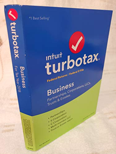 Turbotax 2018 Business Tax Software CD [PC Disc] [Old Version]