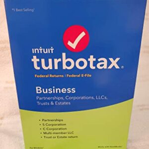 Turbotax 2018 Business Tax Software CD [PC Disc] [Old Version]