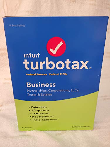 Turbotax 2018 Business Tax Software CD [PC Disc] [Old Version]
