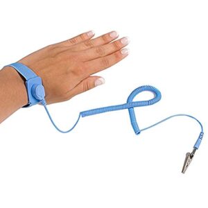 Antistatic Wrist Strap，Adjustable ESD Wrist Band Fits - 6 Pack for Working on Sensitive Electronic Devices