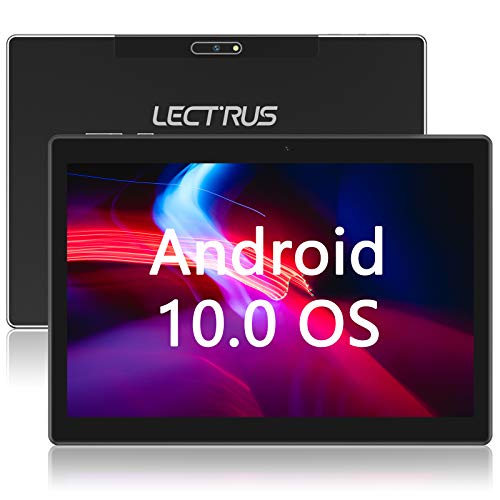 LECTRUS Tablet 10 inch Android 10, Octa-Core, 3GB+32GB Storage, 5G/2.4G Wi-Fi Tablets,Google Certified Tablet PC,13MP Camera, Capacitive-Touch G+G, GPS