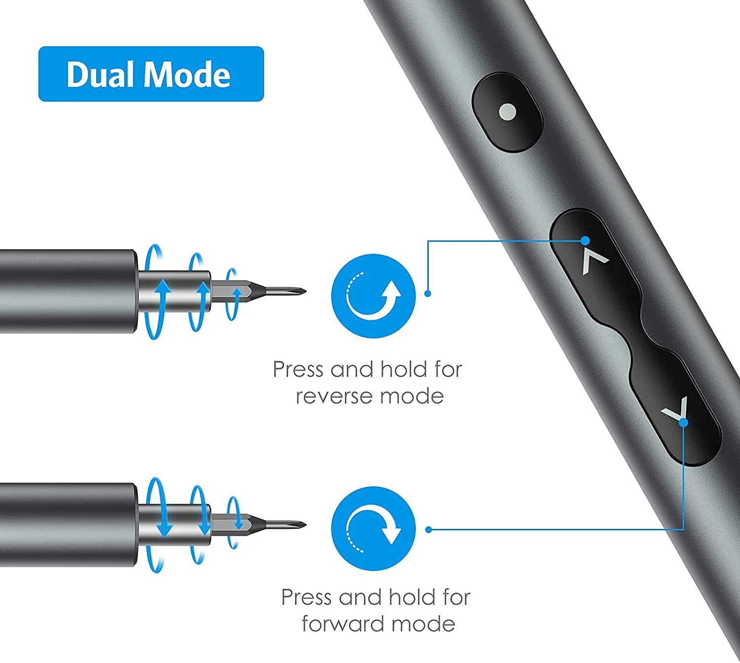 AMIR Electric Screwdriver 28-in-1 Cordless Mini Power Precision Screwdriver Set with 24 Bits, Rechargeable Repair Tool Kit for Phones Watch Laptops