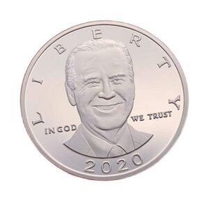 46th us president joe biden 2020 presidential campaign eagle commemorative novelty challenge coin liberty in god we trust silver color