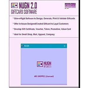 NUGN Giftcard Design Pos Software (Inventory)