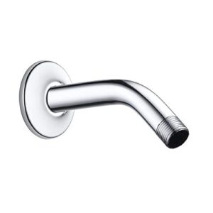 ZM 6-inch Stainless Steel Shower Arm for Shower Head Extension with Flange