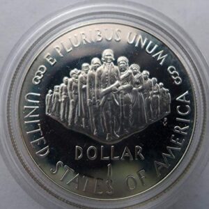 1987 S Commemorative Constitution Silver Dollar $1 Proof US Mint