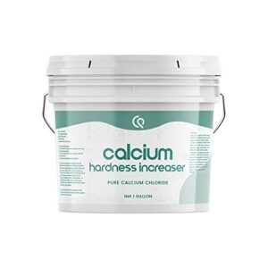 quality producer direct calcium hardness increaser (1 gallon) calcium chloride powder for pools & hot tubs