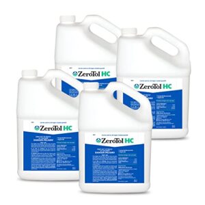 biosafe systems zerotol hc, broad spectrum algaecide, bactericide, and fungicide, peroxyacetic acid, kills mold, single 6200-1, 1 gallon, case of 4
