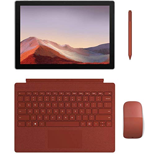 Microsoft Surface Pro 7 12.3in Touchscreen i7-1065G7 16GB RAM 256GB SSD Platinum (Renewed)