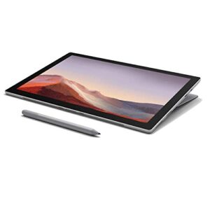 Microsoft Surface Pro 7 12.3in Touchscreen i7-1065G7 16GB RAM 256GB SSD Platinum (Renewed)