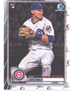 2020 bowman chrome #44 nico hoerner rc - rookie card chicago cubs baseball nm-mt