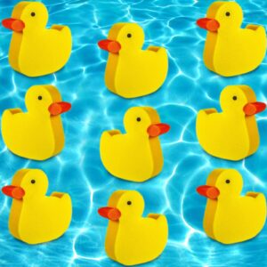 18 pcs hot tub sponge oil absorbing sponge hot tub scum sponge hot tub accessories pool sponge oil sponge spa pool sponge cute scum sponge for scum cosmetic hot tubs cleaning accessories (duck)