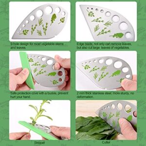 Herb Stripper and Cutter, Stainless Steel for Oregano, Rosemary, Thyme, Kale, etc.1 Pack