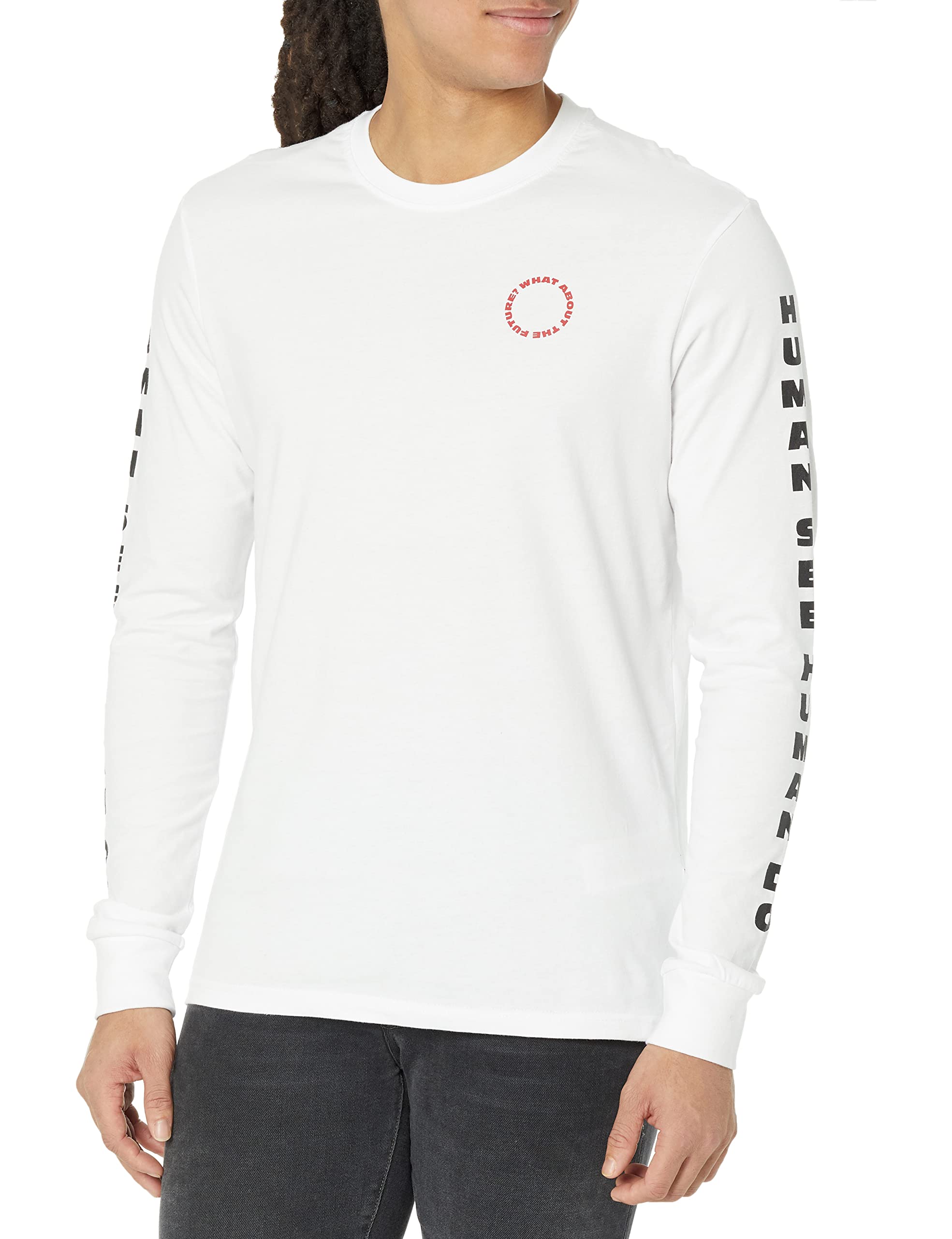 Element Men's POTA Surge Long Sleeve, Optic White, Large