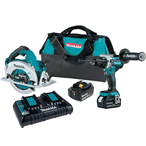 Makita XT290PT 18V LXT® Lithium-Ion Brushless Cordless 2-Pc. Combo Kit (5.0Ah)