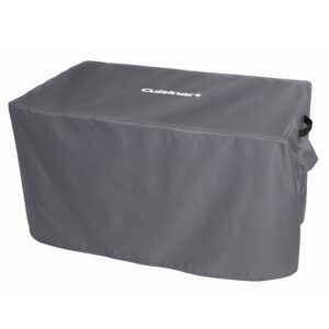 cuisinart patio fire pit table cover, grey