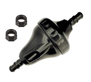 atie 3900 sport, 280 black max f5b, tr35p pool cleaner complete backup valve kit g62 with 2 hose nut d16 replacement for zodiac polaris 3900 sport, 280 black max f5b, tr35p pool cleaners (black)