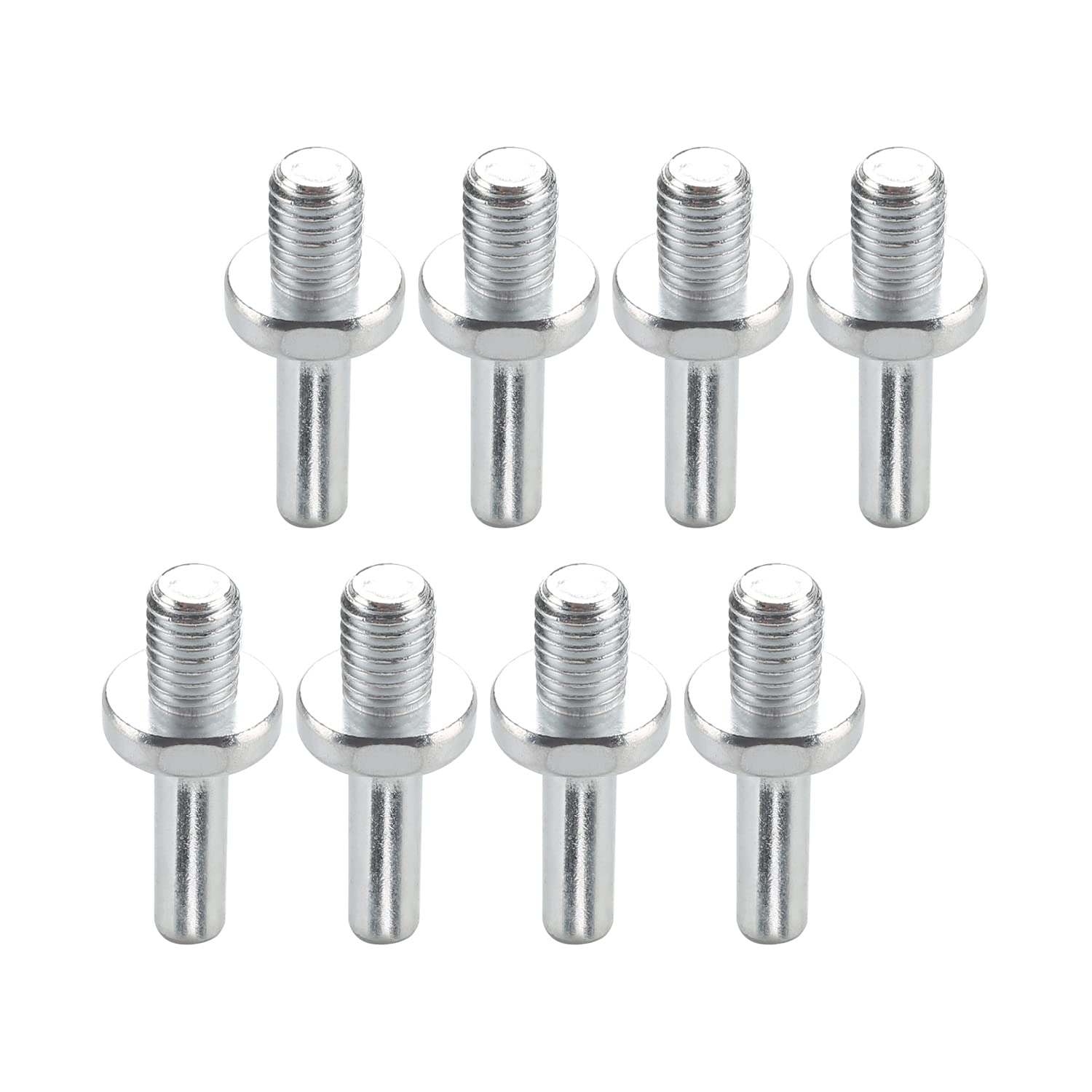 Auniwaig M10 Core Drill Bit Arbor Adapter, Drill Adapter Male Thread to 10mm Round Shank 8pcs