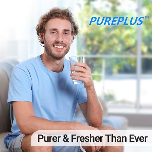 PUREPLUS CRF950Z Pitcher Water Filter Replacement for Pur PPF900Z, PPF951K, PPT700W, CR-1100C, DS-1800Z, CR-6000C, PPT711W, PPT711, PPT710W, PPT111W, PPT111R and All PUR Pitchers and Dispensers,3PACK