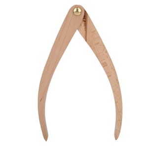 1pcs caliper wooden ruler positioning distance measuring tool pottery tools for ceramic measurement(8 inches)