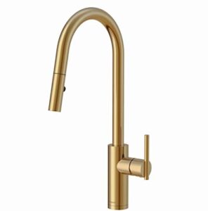 gerber plumbing parma kitchen faucet with pull-down sprayer