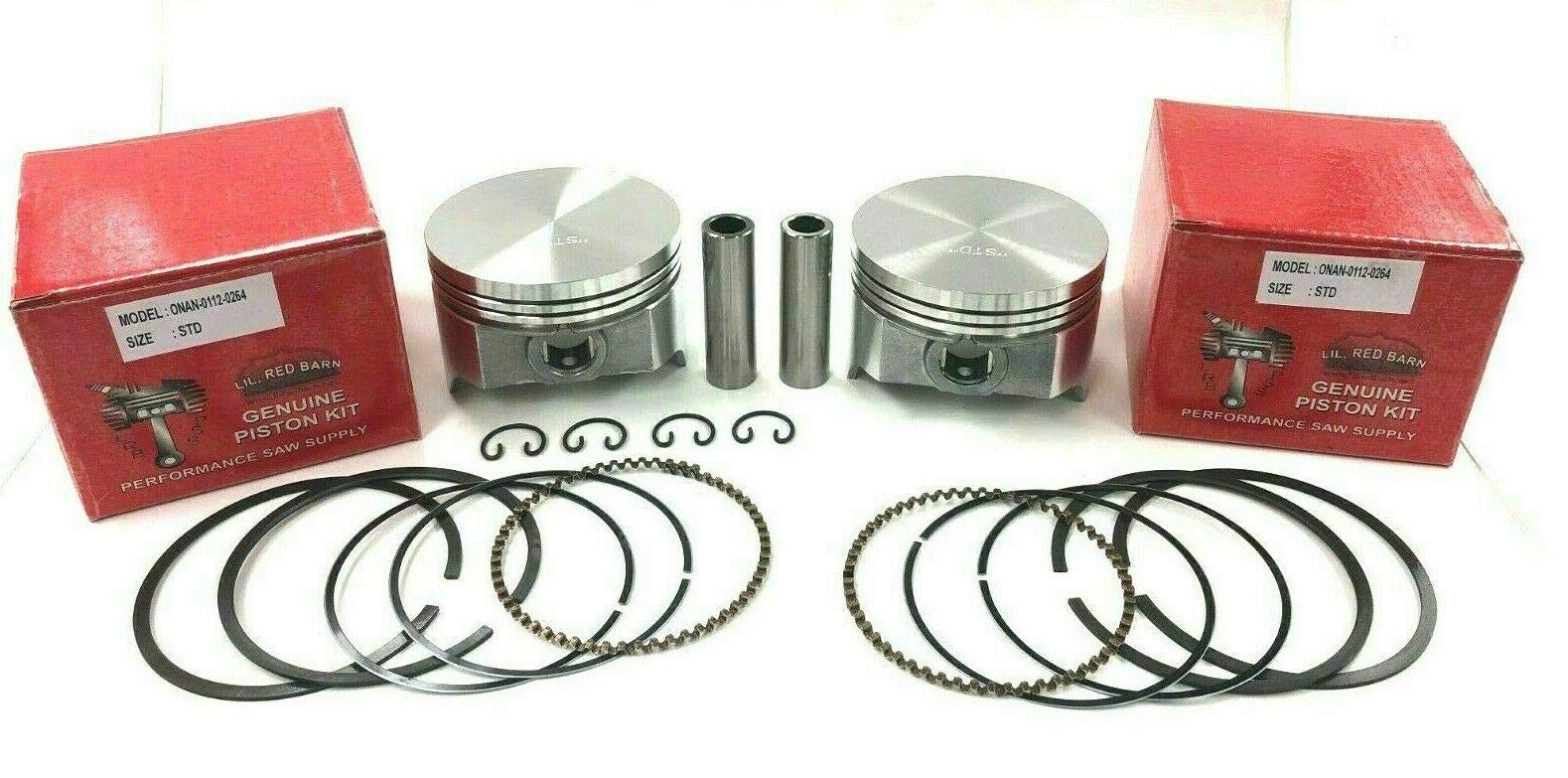 P216 P218 P220 B43 B48 Pistons, Gaskets & Seals Engine Rebuild Kit Fits Onan Engines