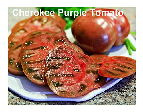 Mixed Seeds! 30+ Black Tomato Seeds, Mix of 9 Varieties, Heirloom Non-GMO, Black Prince, Cherokee Purple, Black Cherry, from USA