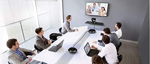 AVer VC520 Pro2 Conferencing Camera - Enterprise-Grade PTZ Video Conferencing System for Conference Rooms - with Full-Duplex Speakerphone - 1080p - 18X Total Zoom - IP Streaming - Professional Webcam