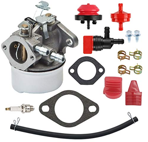 MDAIRC 640305 640346 carb Carburetor for Tecumseh 640340 640306A 640222A 640060A OHH50 OHH55 OHH60 OHH65 OH195EA OH195EP OH195XA OH195XP 4 Cycle Horizontal Engine