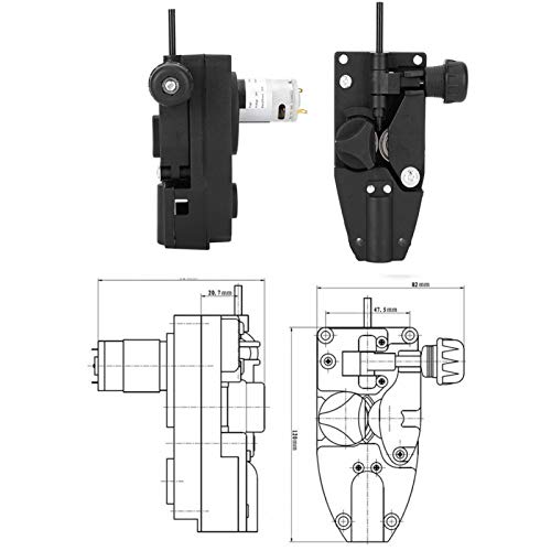 YWBL-WH DC 24V 10W Mig Welder Roll Wire Feed Motor 0.6-1.0mm Soldering Wire Feeder Machine,TIG Welding Accessories Fit, Welding Equipment And Accessories