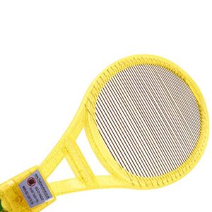 The Executioner Fly Killer Mosquito Swatter Racket Wasp Bug Zapper Indoor Outdoor (Yellow)