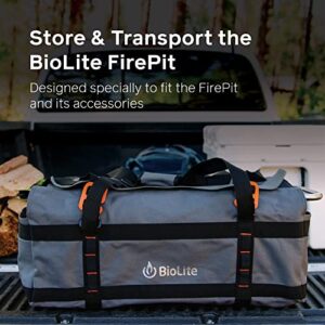 BioLite, FirePit Canvas Carry Bag for FirePit & Firewood, Durable & Water-Resistant