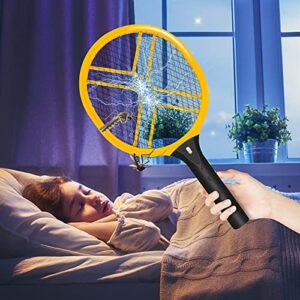 Faicuk Handheld Bug Zapper Racket Rechargeable Fly Swatter Fly Zapper (1 Pack)